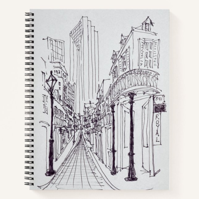 Canal Street | New Orleans, Louisiana Notebook (Front)