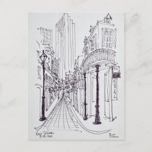Canal Street New Orleans, Louisiana Postcard