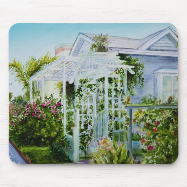 Canal Trellis Mouse Mat (Front)