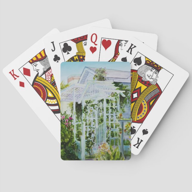 Canal Trellis Playing Cards (Back)