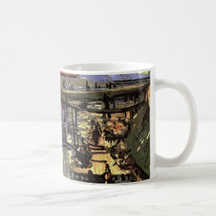 Canal with Women Washing by Vincent van Gogh Coffee Mug