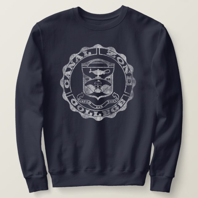 Canal Zone College, Panama Canal Zone Sweatshirt (Design Front)