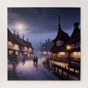 Canal Zone Nighttime Jigsaw Puzzle
