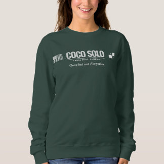 Canal Zone Panama Town Bases (customisable) Sweatshirt