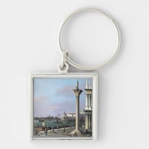 Canaletto Bacino di S. Marco From the Piazzetta Key Ring