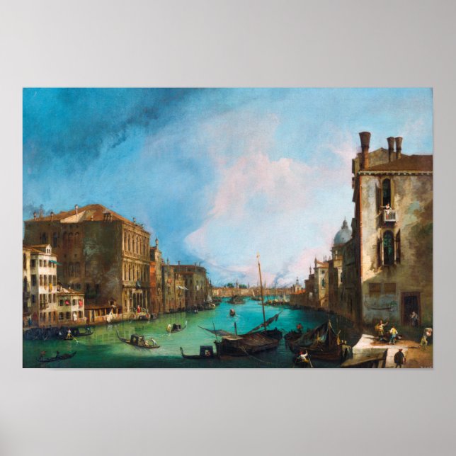 Canaletto: Grand Canal Venice Poster (Front)