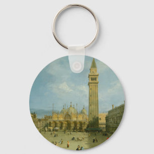 Canaletto Piazza San Marco Key Ring