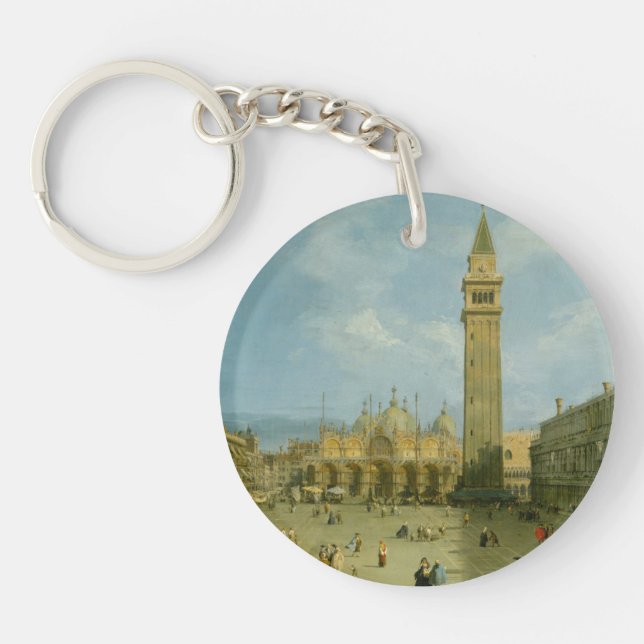 Canaletto | Piazza San Marco Key Ring (Front)