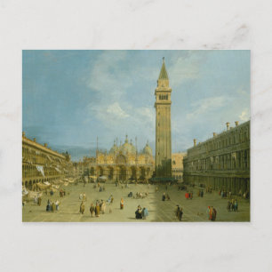 Canaletto Piazza San Marco Postcard