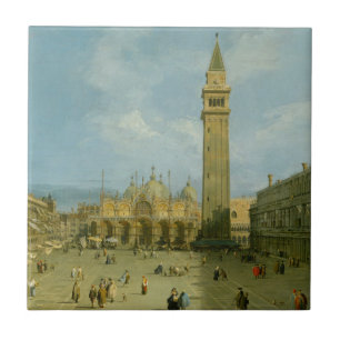 Canaletto Piazza San Marco Tile