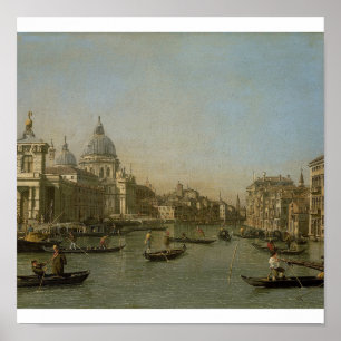 Canaletto -The Entrance to the Grand Canal  Venice Poster