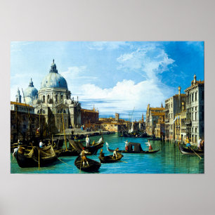 Canaletto: The Entrance to the Grand Canal, Venice Poster
