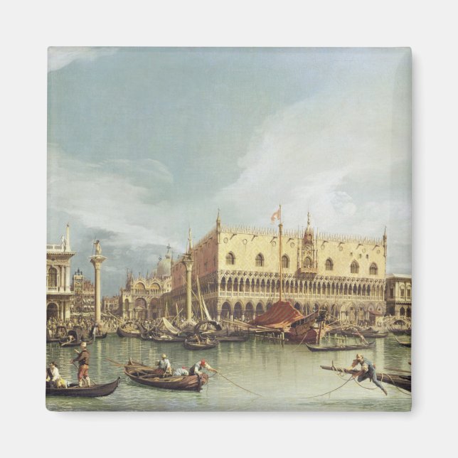 Canaletto - The Molo, Venice Magnet (Front)