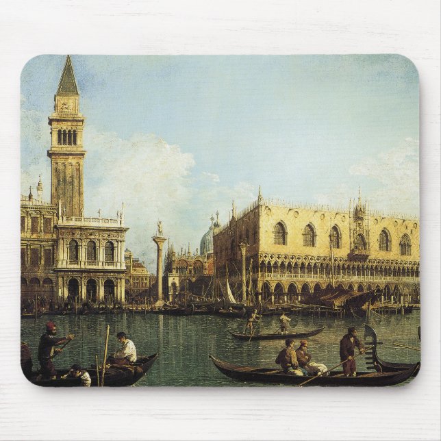 Canaletto The Pier Mouse Mat (Front)