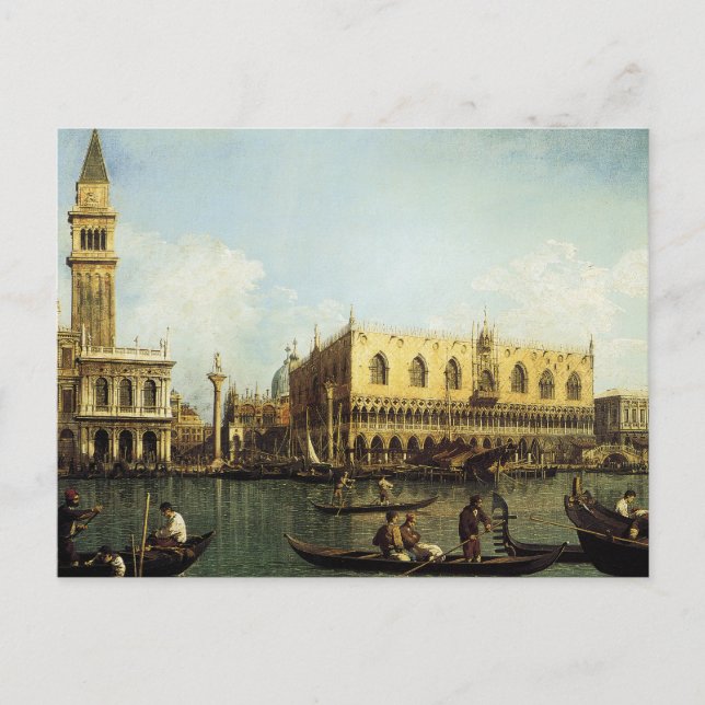 Canaletto The Pier Postcard (Front)