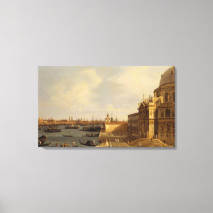 Canaletto   Venice: Santa Maria della Salute Canvas Print
