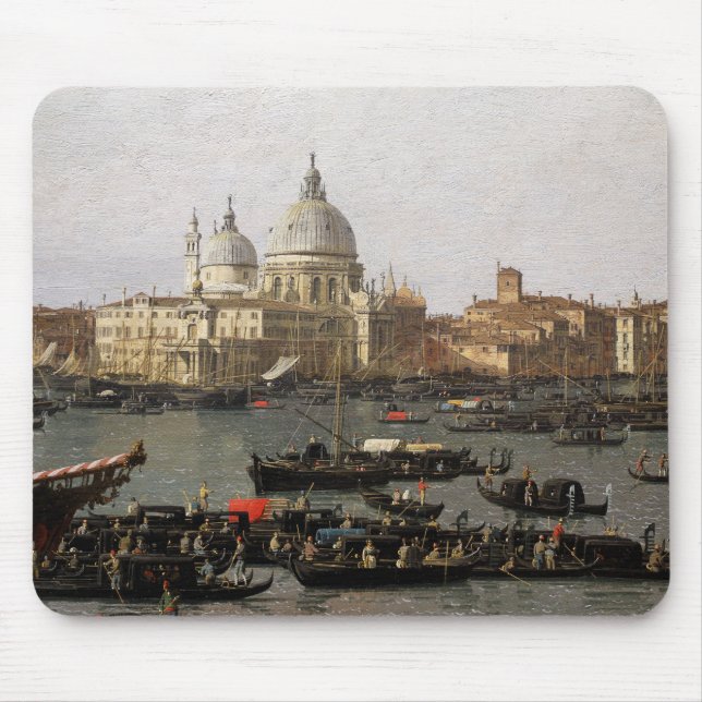 Canaletto Venice, the San Marco Basin Mouse Mat (Front)