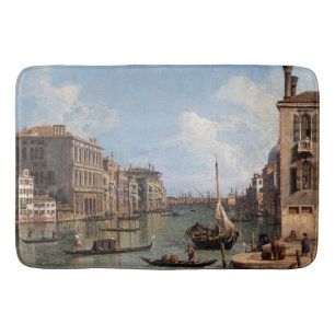 Canaletto View of the Grand Canal Bath Mat