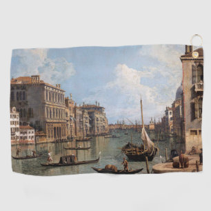 Canaletto View of the Grand Canal        Golf Towel