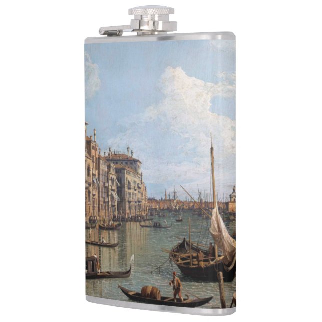 Canaletto View of the Grand Canal    Hip Flask (Left)