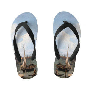 Canaletto View of the Grand Canal     Kid's Flip Flops