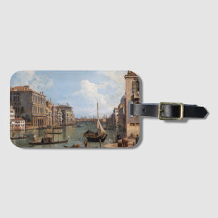 Canaletto View of the Grand Canal Luggage Tag
