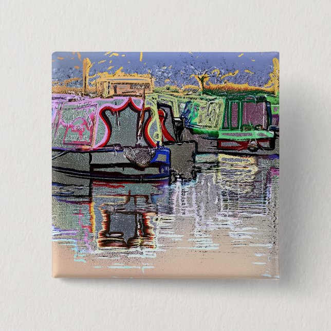 CANALS 15 CM SQUARE BADGE (Front)