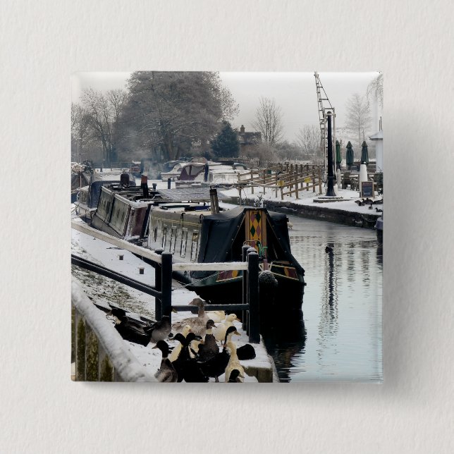 CANALS 15 CM SQUARE BADGE (Front)