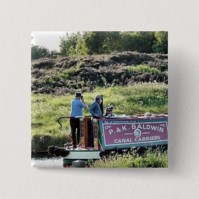 CANALS 15 CM SQUARE BADGE (Front)