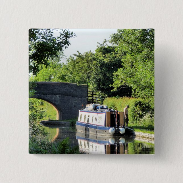 CANALS 15 CM SQUARE BADGE (Front)