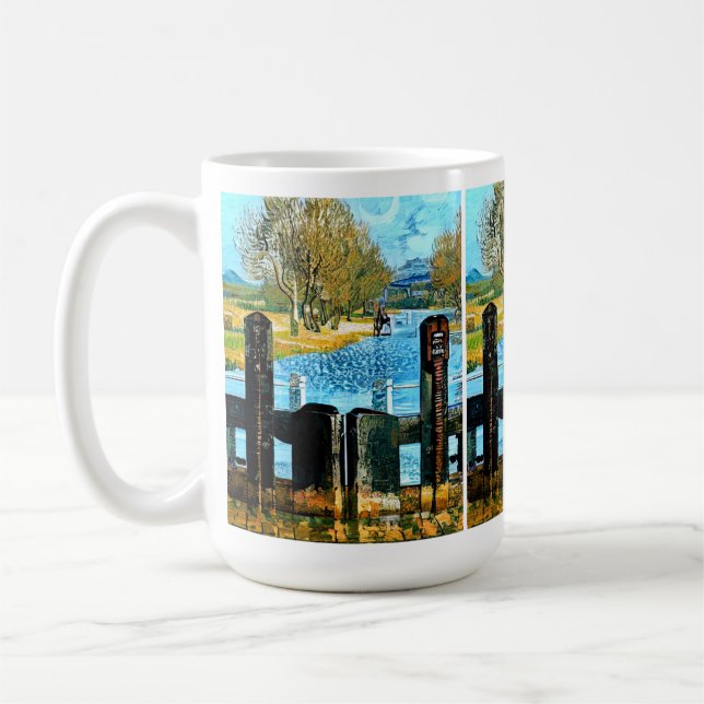 CANALS AND NARROWBOATS COFFEE MUG (Left)
