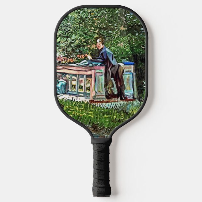 CANALS AND NARROWBOATS PICKLEBALL PADDLE (Front)