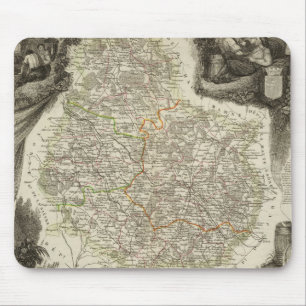 Canals and roads mouse mat