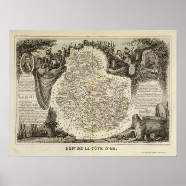 Canals and roads poster (Front)