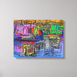 CANALS CANVAS PRINT