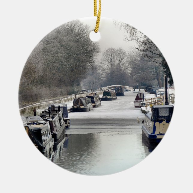 CANALS CERAMIC TREE DECORATION (Front)