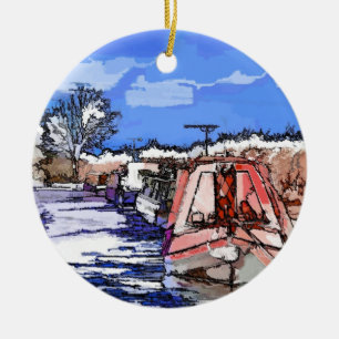 CANALS CERAMIC TREE DECORATION