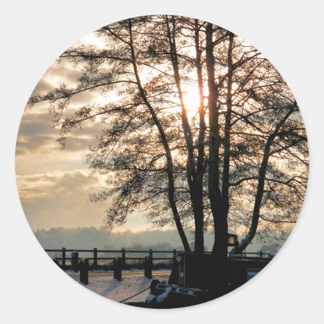 CANALS CLASSIC ROUND STICKER (Front)