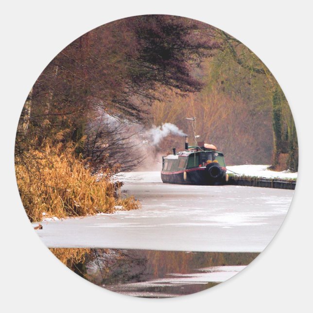 CANALS CLASSIC ROUND STICKER (Front)