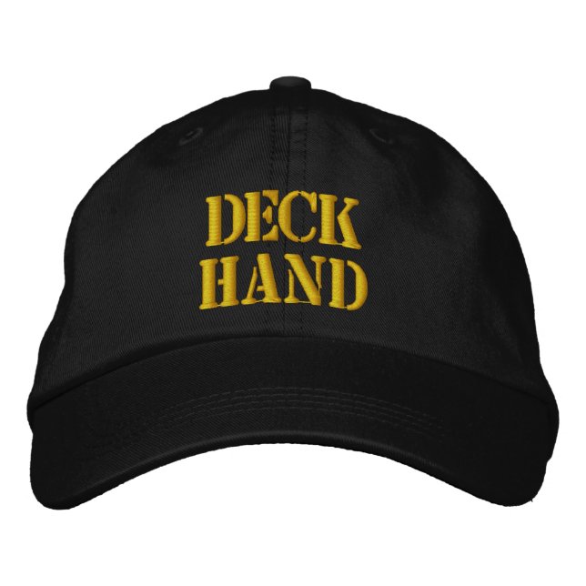 CANALS EMBROIDERED HAT (Front)