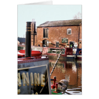 CANALS greeting card