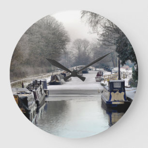 CANALS LARGE CLOCK