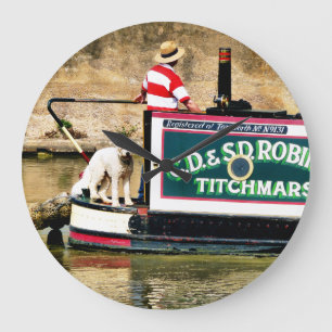 CANALS LARGE CLOCK