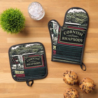 CANALS OVEN MITT & POT HOLDER SET