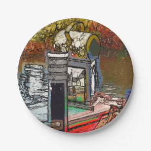 CANALS PAPER PLATE