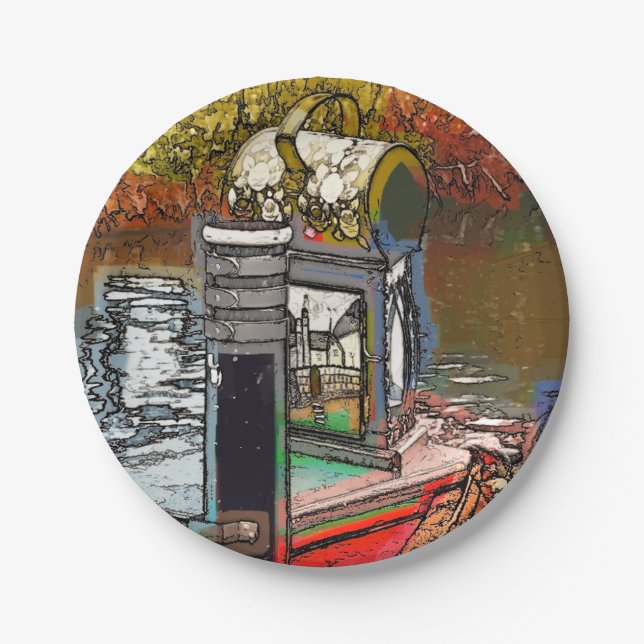 CANALS PAPER PLATE (Front)