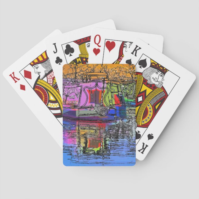 CANALS PLAYING CARDS (Back)