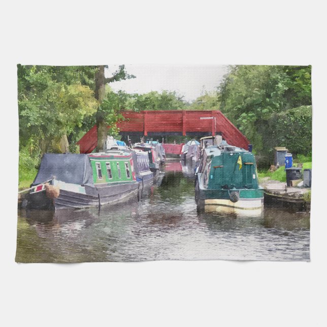 CANALS TEA TOWEL (Horizontal)