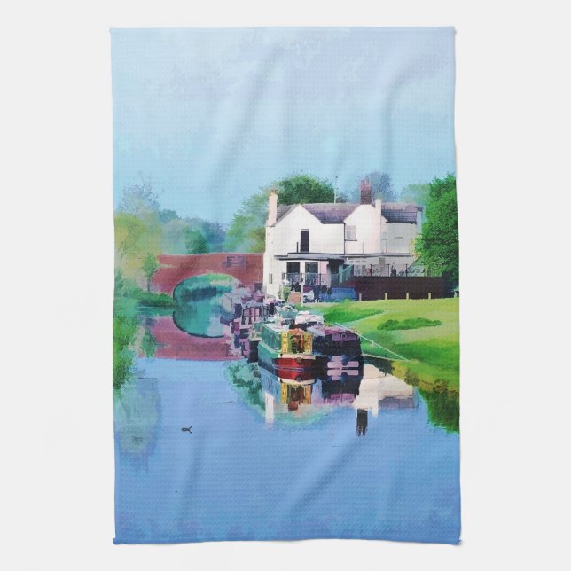 CANALS TEA TOWEL (Vertical)