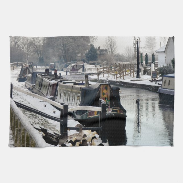 CANALS TEA TOWEL (Horizontal)